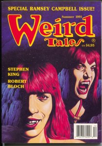 PULP:  Weird Tales-Summer 1991-Terminus-vampire-Stephen King-Ramsey Campbell-VF