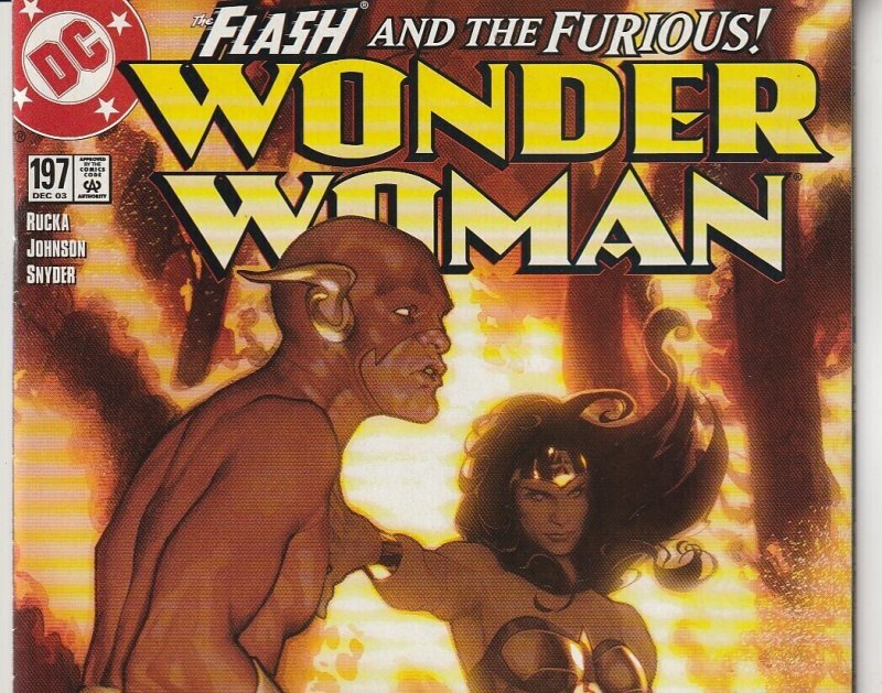 Wonder Woman(vol. 2) # 197  At Odds With the Flash !