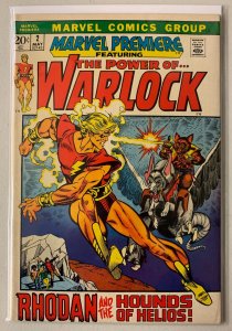 Marvel Premiere #2 Warlock (6.5 FN+) (1972)