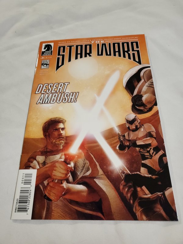 Star Wars Lucas Draft 3 Near Mint- Cover by Rain Beredo