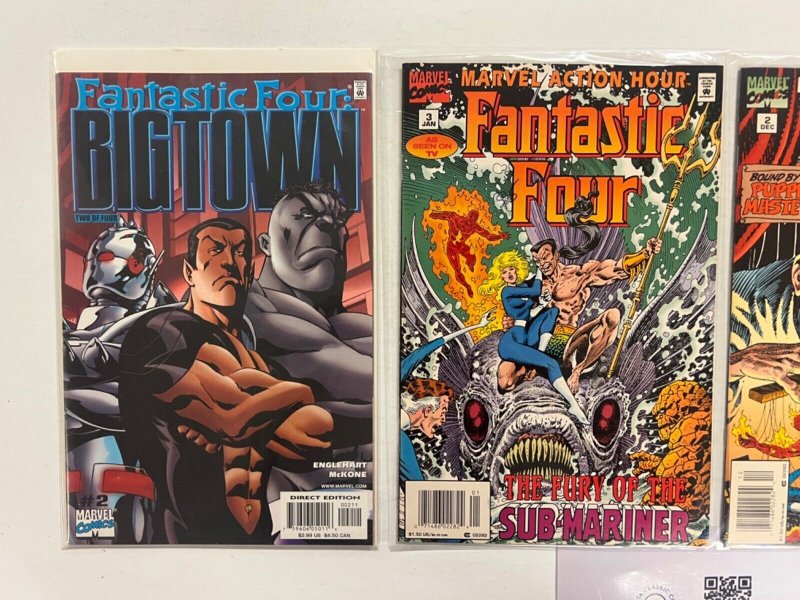 4 Fantastic Four Marvel Comic Books # 1 2 12 46 Defenders Iron Man Hulk 72 JS40