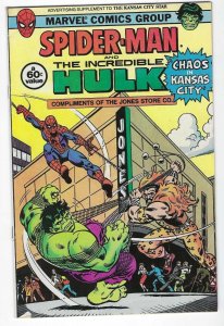 Super-Man and the Incredible Hulk 'Chaos in Kansas City' Marvel Comics 1982 VG/F