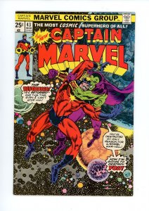 MARVEL CAPTAIN MARVEL #43 - REGULAR EDITION (1976) 