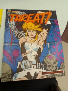Fantagraphics THREAT! #1 &9 (1986) B&W, Jay Geldhof, Jim Rohn, Gary Fields