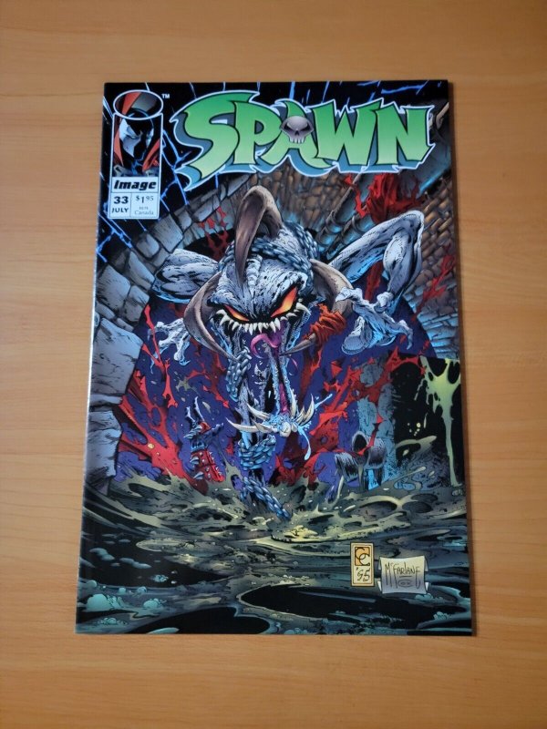 Spawn #33 Direct Market Edition ~ NEAR MINT NM ~ 1995 Image Comics