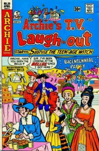 Archie's TV Laugh-Out #39 FAIR ; Archie | low grade comic April 1976 Bicentennia
