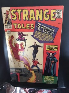 Strange Tales #122 (1964) Mid-grade Ditko Doctor Strange, FF Key! VG/FN Wow!