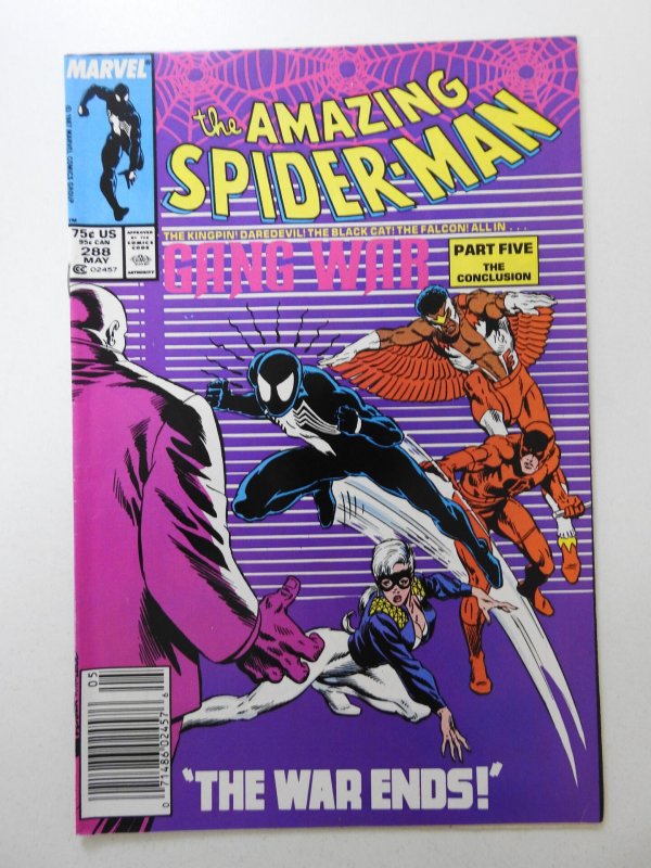 The Amazing Spider-Man #288 (1987) Guest Stars Galore! Sharp VF Condition!!