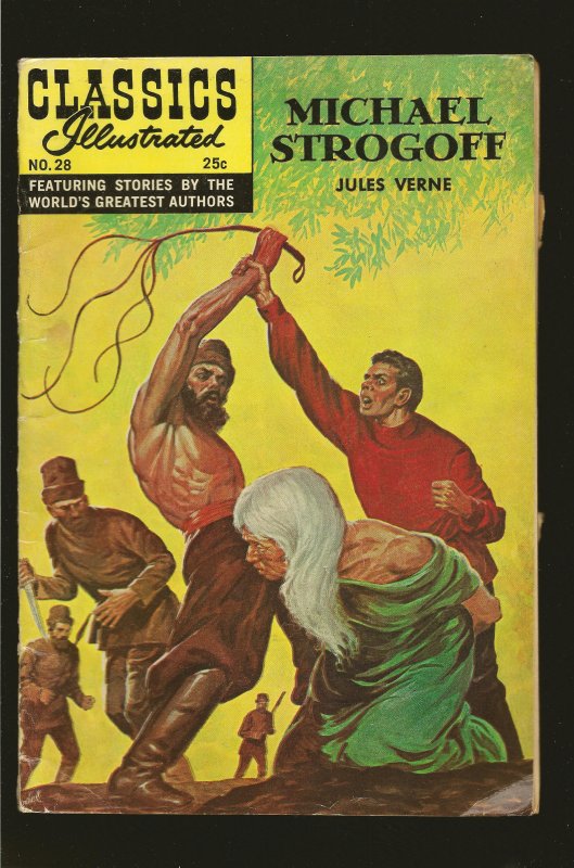 Classics Illustrated Michael Strogoff #48 (1969) SALVAGED>PLEASE READ NOTE<