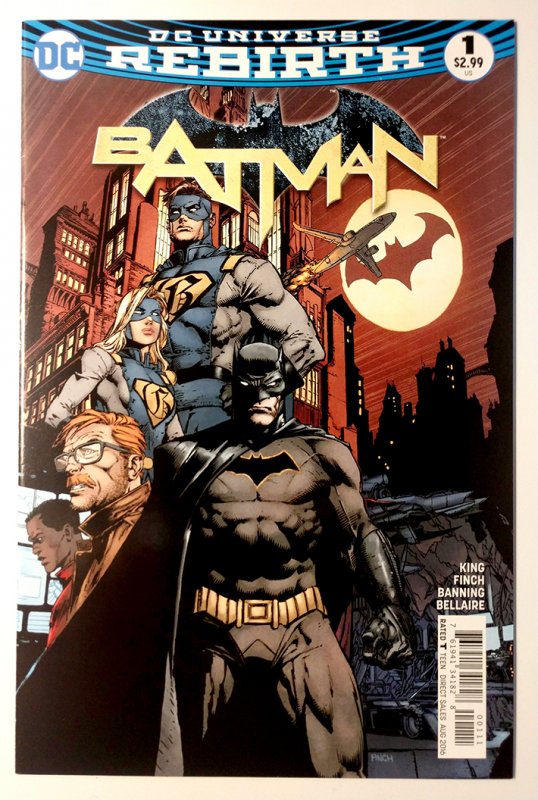 Batman #1 (9.4, 2016) 1st full app of Gotham & Gotham Girl