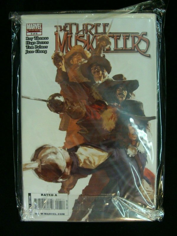 The Three Musketeers #1-6 Complete Set Run Marvel