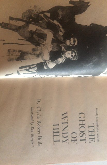 The ghost of  Windy Hill,Weekly reader book 1968,C all my books!
