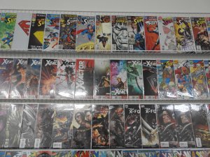 Huge Lot 150+ Comics W/ X-Men, X-Force, Superman, +More! Avg VF+ Condition!
