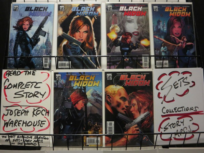 BLACK WIDOW (2004)1-6 Morgan, Sienkiewicz, Parlov, Land COMICS BOOK