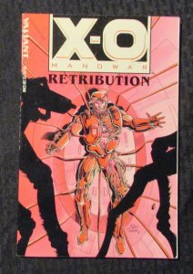 1993 X-O MANOWAR Retribution TPB SC Valiant FN- 5.5