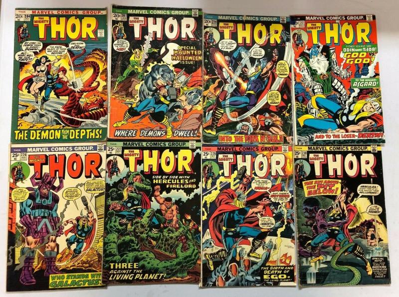 Bronze Age Thor Comic Lot From:# 204-297 avg 4.0 VG (1972-80)