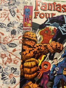 Fantastic Four #82 (1969) in humans/ Blackbolt higher grade