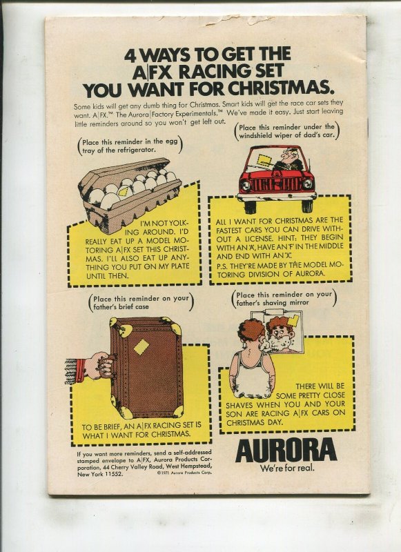 TARZAN #216 (5.0) JOE KUBERT!! 1973