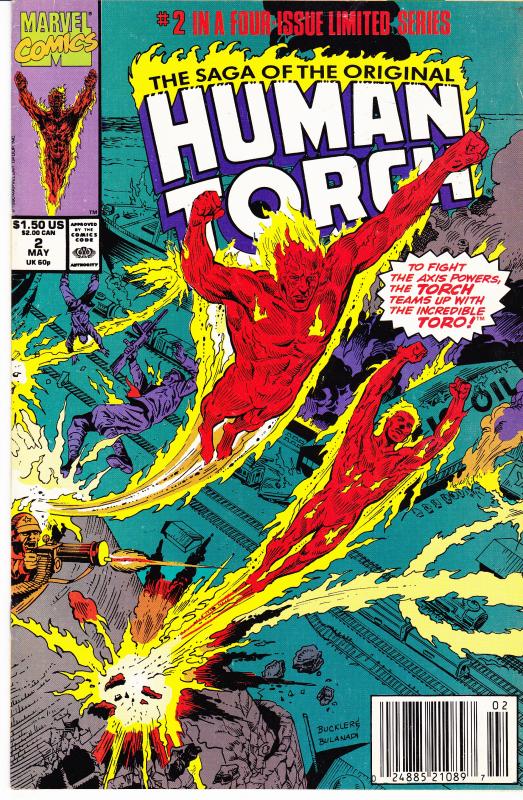 Saga of the Original Human Torch #2