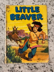 Little Beaver # 7 GD Dell Golden Age Comic Book 1952 Indian Western 11 J847