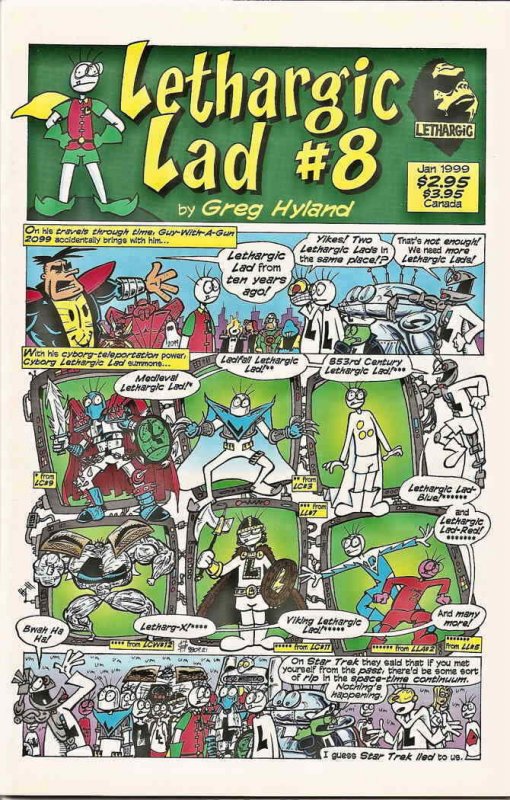 Lethargic Lad (2nd Series) #8 FN; Crusade | save on shipping - details inside