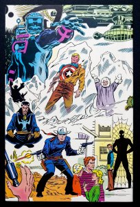 The Marvel Saga #1 (1985) - [Newsstand] Official History of Marvel Universe - NM