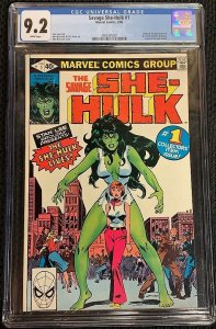 The Savage She-Hulk #1 (1980) CGC 9.2