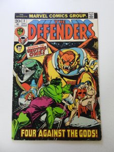 The Defenders #3 (1972) VG- condition moisture damage