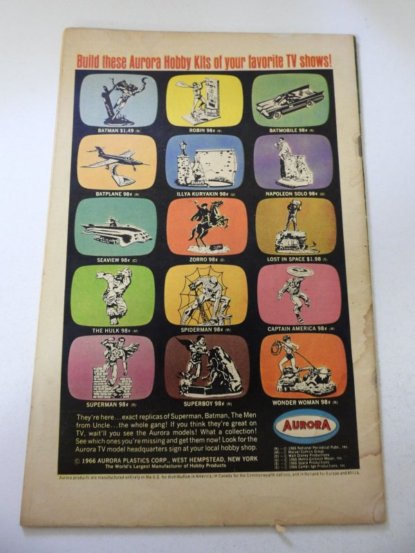 Strange Tales #155 (1967) VG- Condition moisture stains