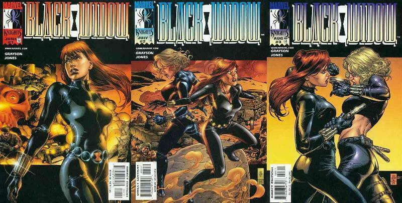 BLACK WIDOW (1999) 1-3  COMPLETE