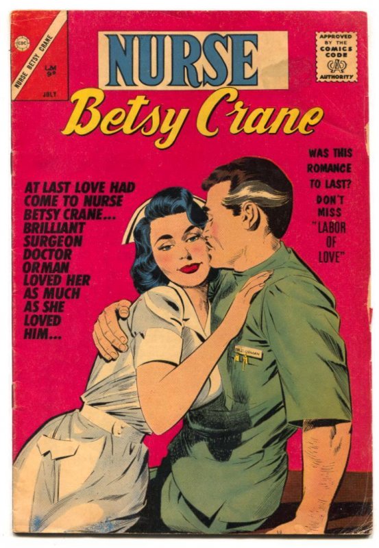 Nurse Betsy Crane #23  1963 - Charlton  -VG - Comic Book