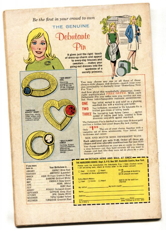 Girls' Love Stories #96 1963- comic book - DC Romance G/VG