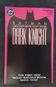 Legends of the Dark Knight #1 1989 dc-comics Comic Book dc-comics Comic Book