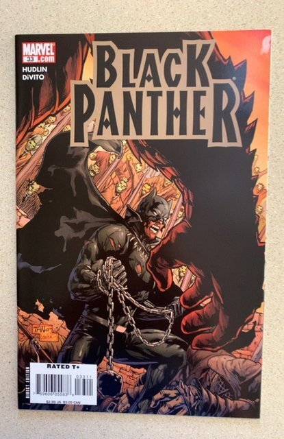 Black Panther #33 (2008) Reginald Hudlin Story Billy Tan Werewolf Cover