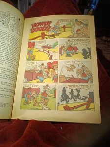 Howdy Doody Comics 18 Golden Age Dell Comic Book 1952 Western TV Show Adaptation