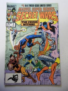 Marvel Super Heroes Secret Wars #3 (1984) VF- Condition