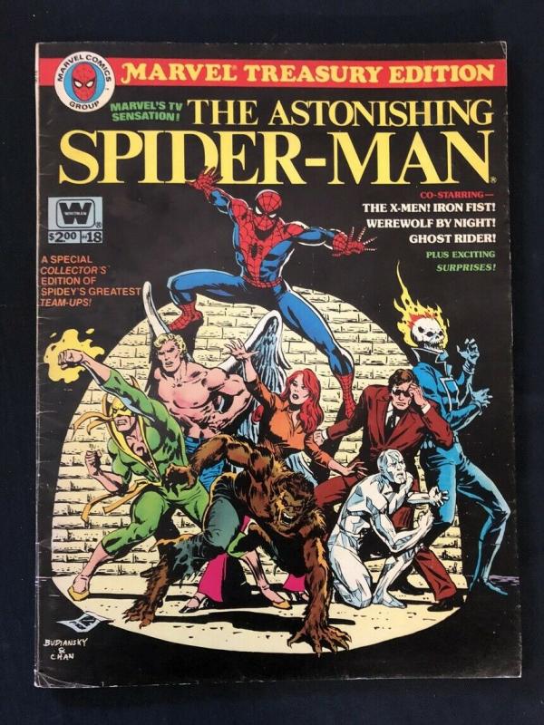 Marvel Treasury Edition #18 1978- The Astonishing Spider-Man Whitman VG