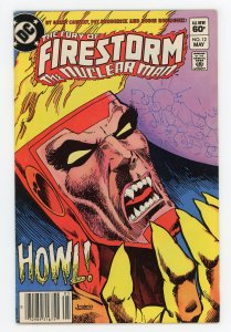 Fury of Firestorm #12 Gerry Conway Newsstand FN+