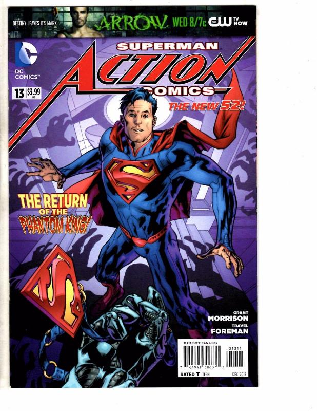 8 Action Comics Feat. Superman DC Comic Books NEW 52 # 7 8 9 10 11 12 13 14 RC2