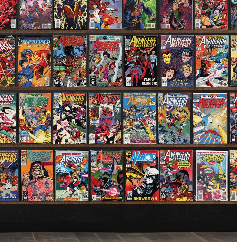 Huge Lot 150+ Comics with Namor, The Sub Mariner, Avengers West Coast & More!