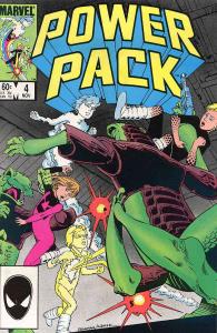 Power Pack #4 FN ; Marvel