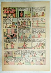 (46) Little Orphan Annie Sundays by Harold Gray from 1931 Tabloid Page Size !