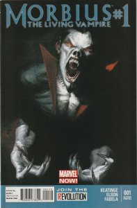 Morbius The Living Vampire # 1 Variant 2nd Printing Cover NM Marvel 2013 [F1]