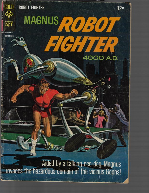 Magnus Robot Fighter #16 (Dell, 1966) GD/VG