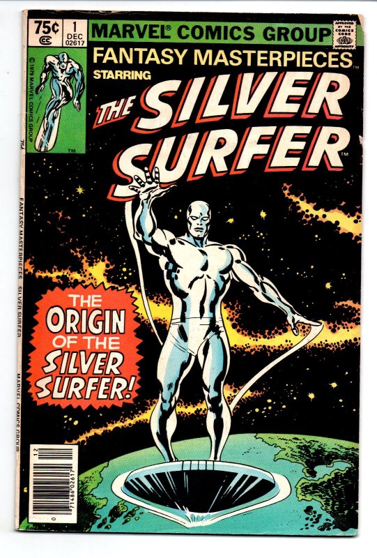 Fantasy Masterpieces #1 newsstand - reprint - Silver Surfer - 1979 - VG 71486026174