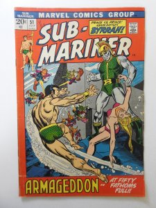 Sub-Mariner #51 (1972) VG Condition!