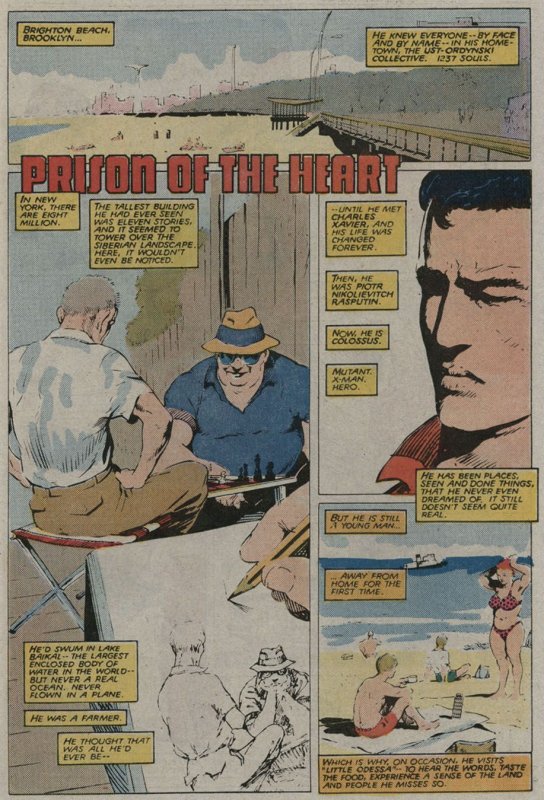 CLASSIC X-MEN #05 (1987) ARTHUR ADAMS | DIRECT EDITION | COPPER AGE