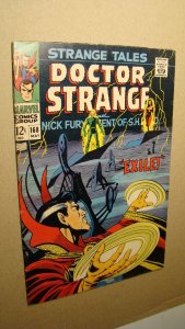 STRANGE TALES 168 *NICE* SHIELD NICK FURY LAST ISSUE BECOMES DOCTOR STRANGE ART