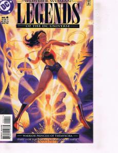 Lot Of 2 DC Comics Book Legends Wonder Woman #4 and Superman #3 ON1