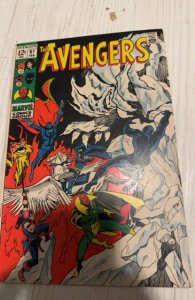 The Avengers #61 (1969)some say the world will end I fire